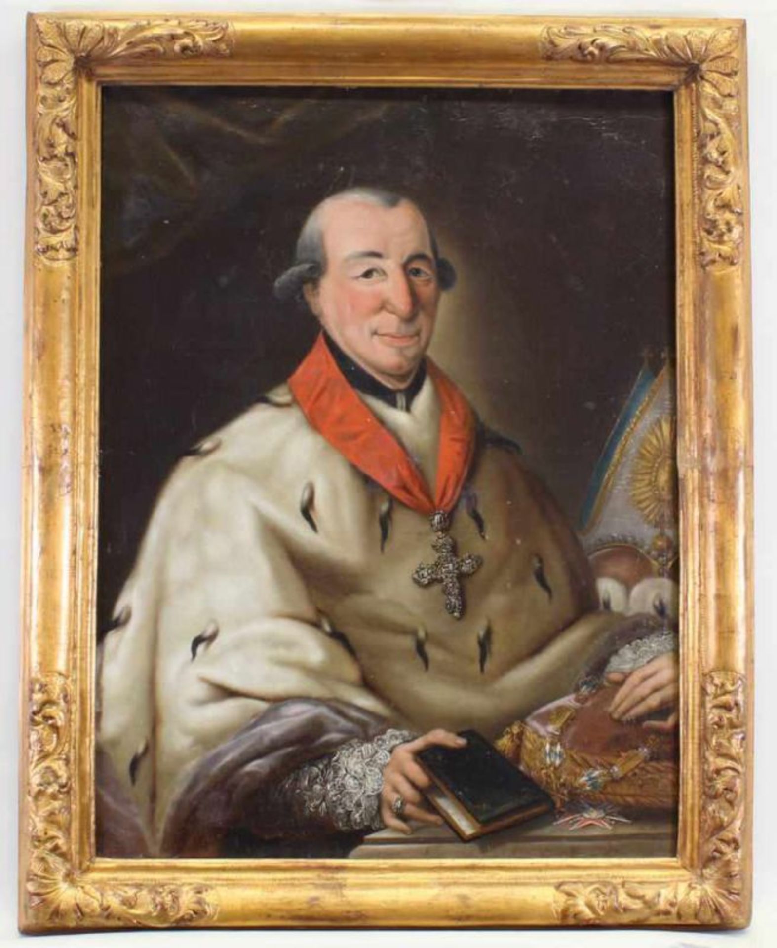 Porträtmaler (18./19. Jh.), "Porträt Maximilian Prokop von Toerring Jettenbach (1739-1789)", - Image 2 of 3