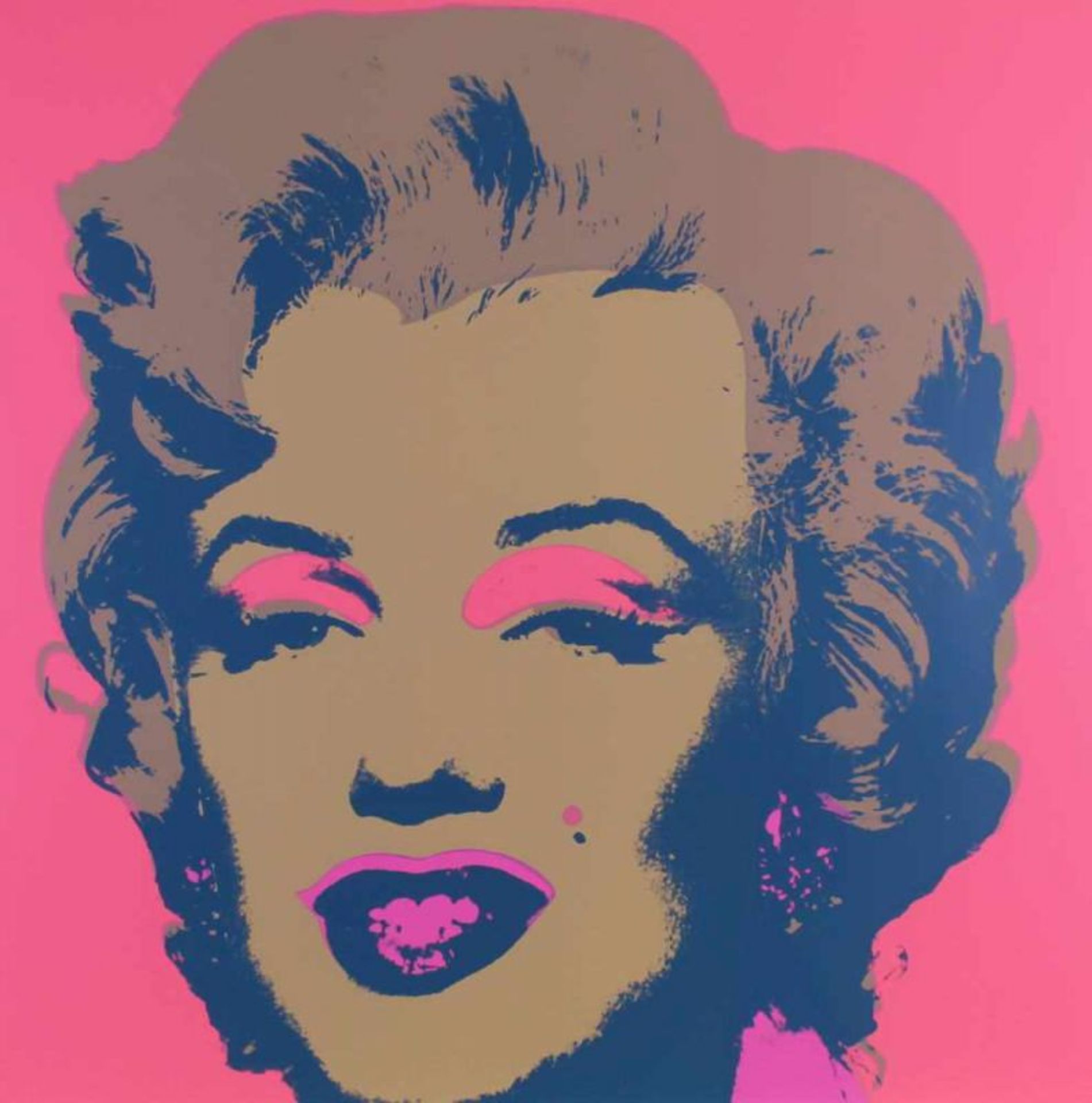 Warhol, Andy (1928 Pittsburgh - 1987 New York), 10 Farbserigrafien, "Marilyn Monroe", published by