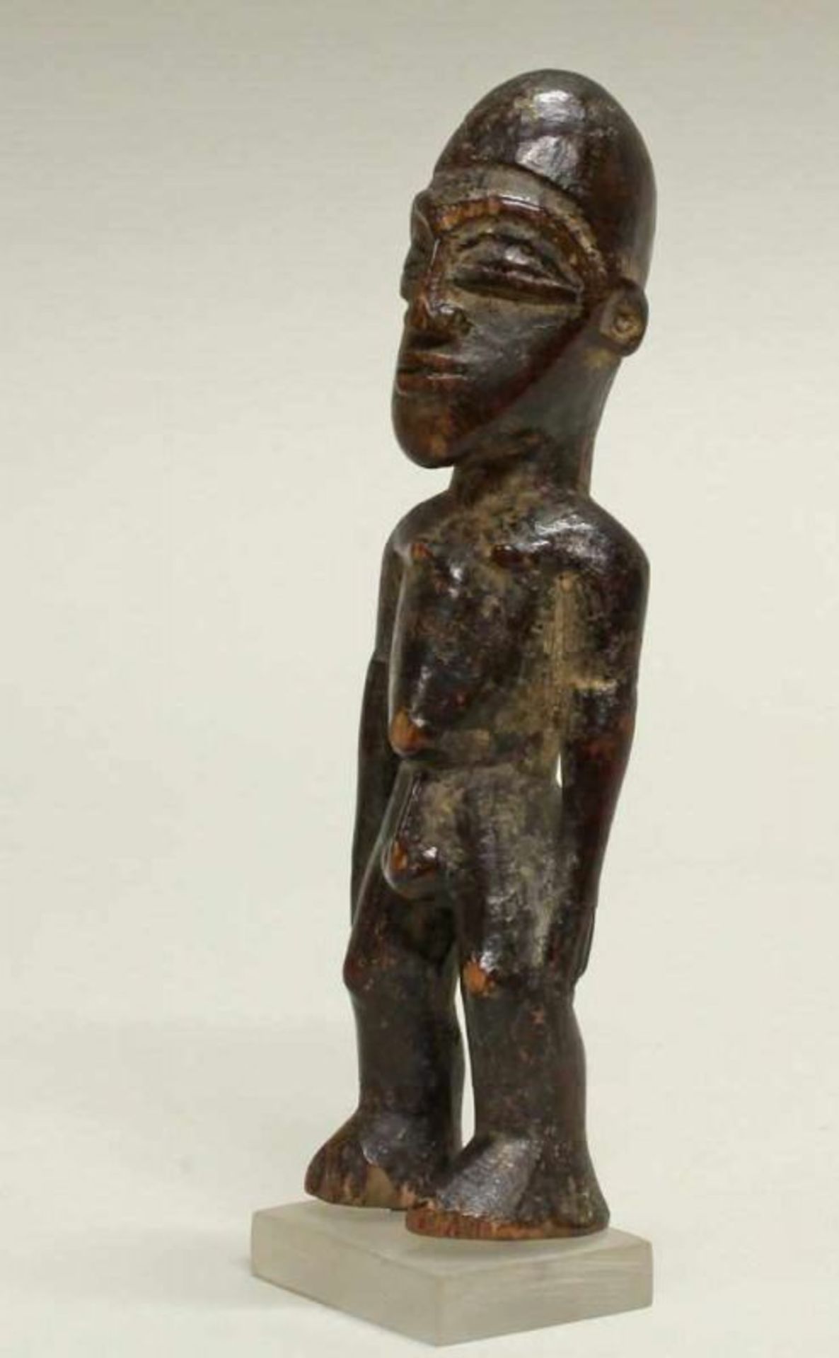 Bateba-Figur, Lobi, Burkina-Faso, Afrika, stehende männliche Figur, Holz, geschnitzt von Pessaré Dah - Image 2 of 3