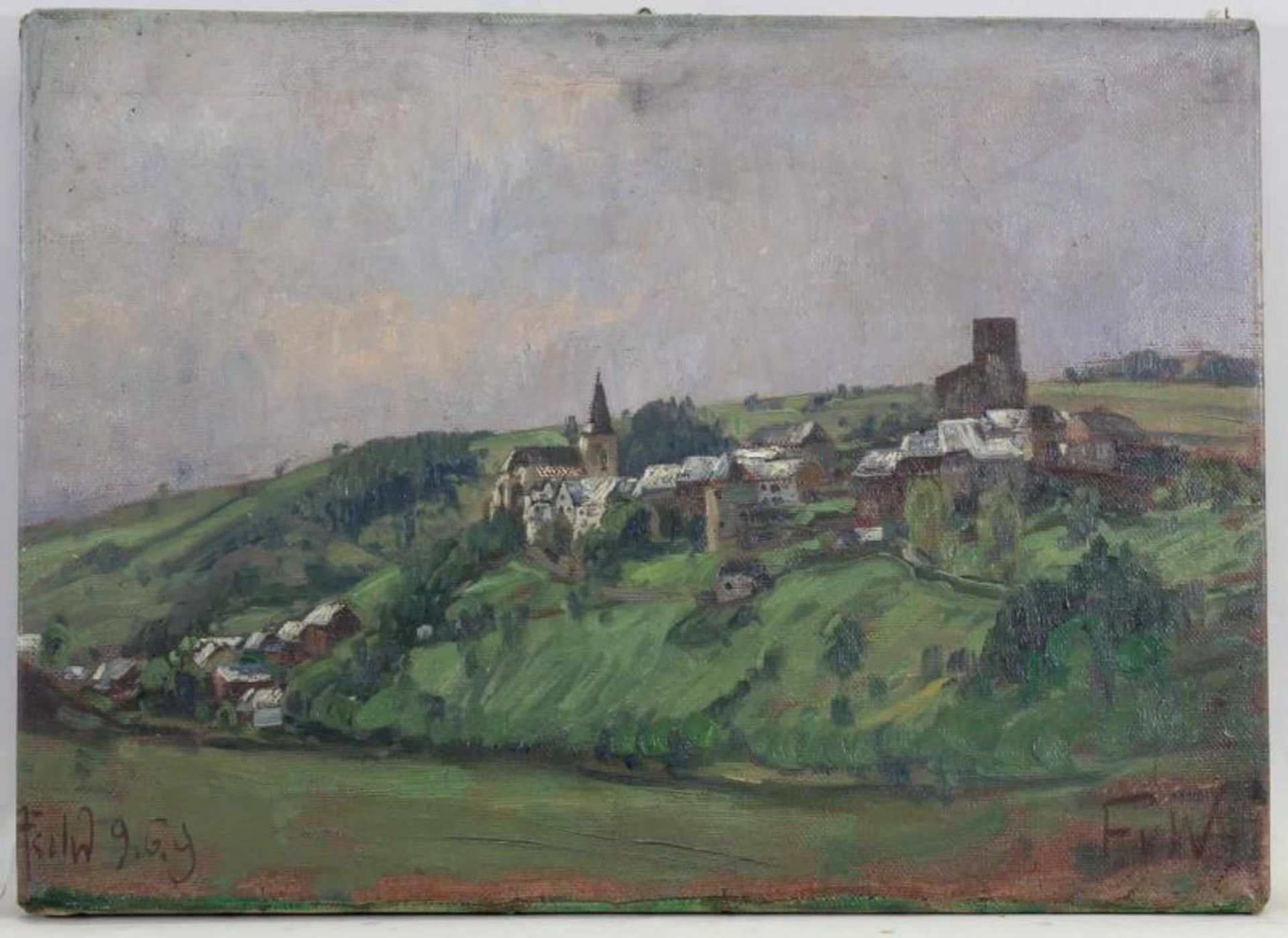 Wille, Fritz von (1860 Weimar - 1941 Düsseldorf, der wohl bedeutendste Maler der Eifel, Schüler - Image 3 of 6