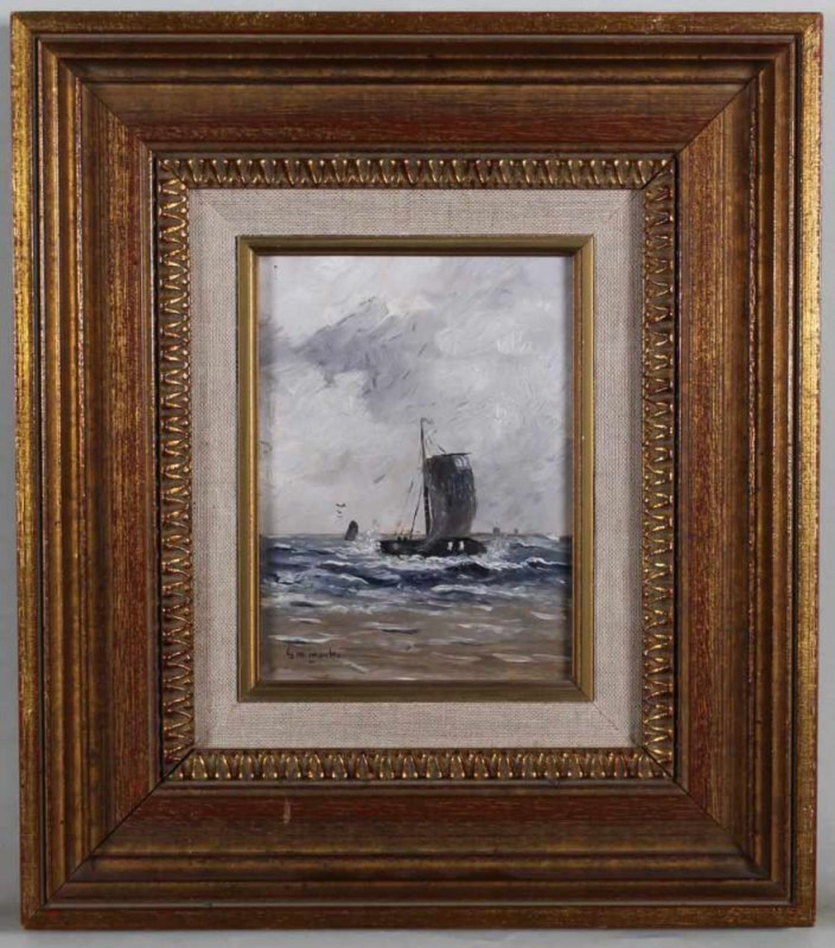 Munthe, Gerhard Arij Ludwig Morgenstjerne (1875 Düsseldorf - 1927 Leiden), wohl, "Segelboote an - Image 2 of 4