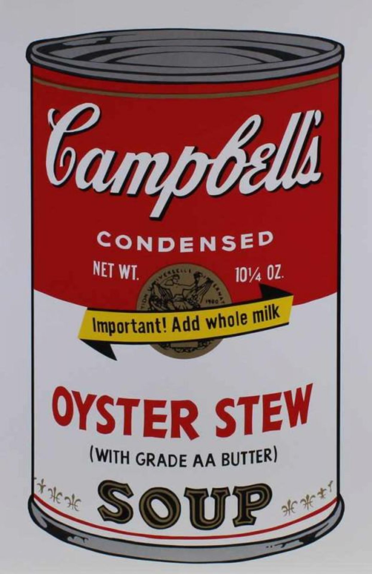Warhol, Andy (1928 Pittsburgh - 1987 New York), 10 Farbserigrafien, "Campbell's", published by