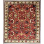 Uzbek, Afghanistan, ca. 3.00 x 2.60 m 20.00 % buyer's premium on the hammer price 19.00 % VAT on