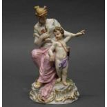 Porzellanfigur, "Venus und Amor", Meissen, Schwertermarke, 1850-1924, 1. Wahl, Modellnummer O 161,