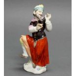 Porzellanfigur, "Japaner, tanzend", Meissen, Schwertermarke, 1. Wahl, Modellnummer 65506,