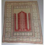 Gebets-Kayseri, Türkei, antik, ca. 1.70 x 1.25 m, Gebrauchsspuren 20.00 % buyer's premium on the