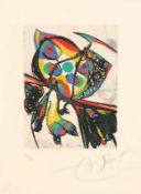 Miró, Joan 1893 Barcelona - 1983 Palma de Mallorca Komposition.- Bl. XVI a.d. Folge "Les
