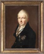 Hansen, Hans 1769 Skjelby (Seeland) - 1828 Kopenhagen Portrait des dänischen Ministers Ove Ramel-