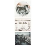 Riediger, Reimer 1942 Elmshorn - 1991 Sörup Portfolio "Ein Jahr", Verlag Galerie Peerlings,