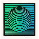 Vasarely, Victor 1906 Pécz (Ungarn) - 1997 Paris Komposition.- Farbserigraphie, im Unterrand