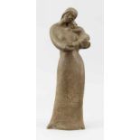 Terhorst, Bernd (Emmerich 1893 - 1986 Emmerich) Figur "Mutter mit Kind", Bronze gegossen und