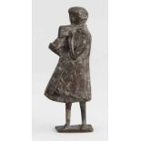 Lüdicke, Marianne (Frankfurt am Main 1919 - 2012 in Marquartstein) Figur "Winter", Bronze gegossen