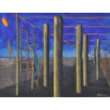Schnier, Jacques (1898 Constanza/Rumänien - 1988 Walnut Creek/Kalifornien), "Abend am Meer",