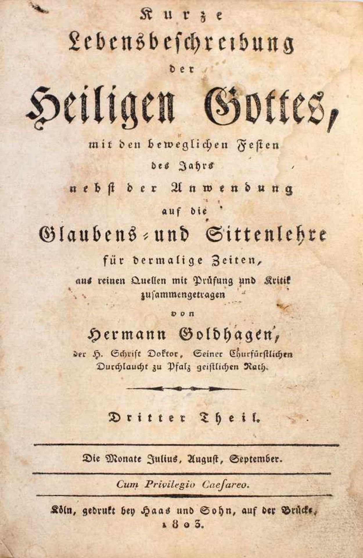 Buch Himmlicher Liebes-Kuß v. Heinrich Müller 1739 Oder Evangelische Betrachtungen Uber Die - Bild 3 aus 3