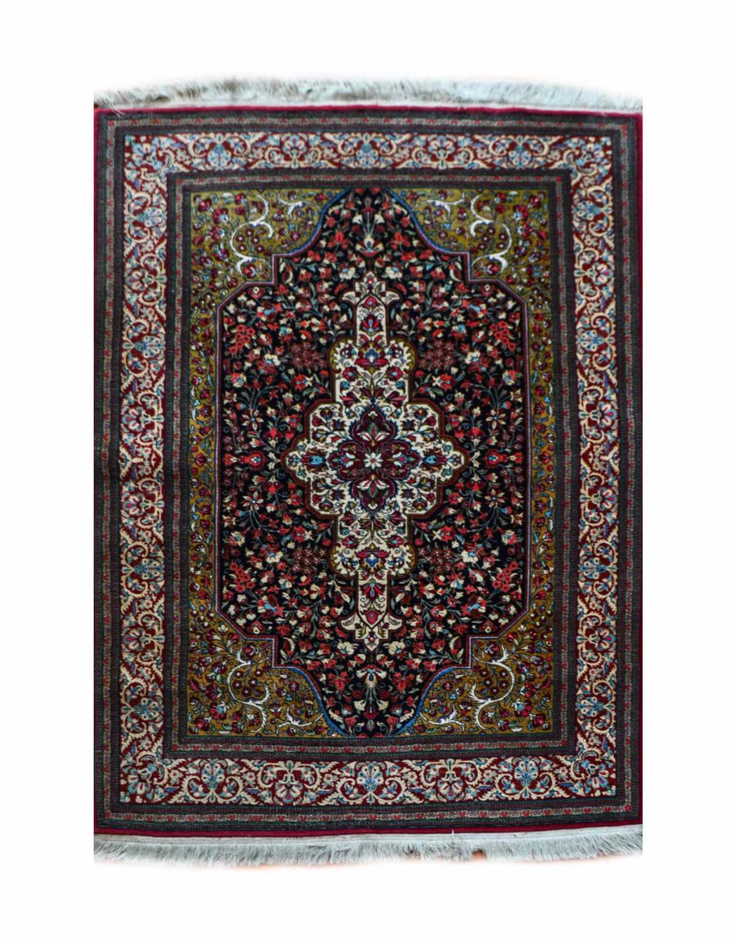 Ghom Persien, Wolle auf Wolle, 215 cm x 141 cm