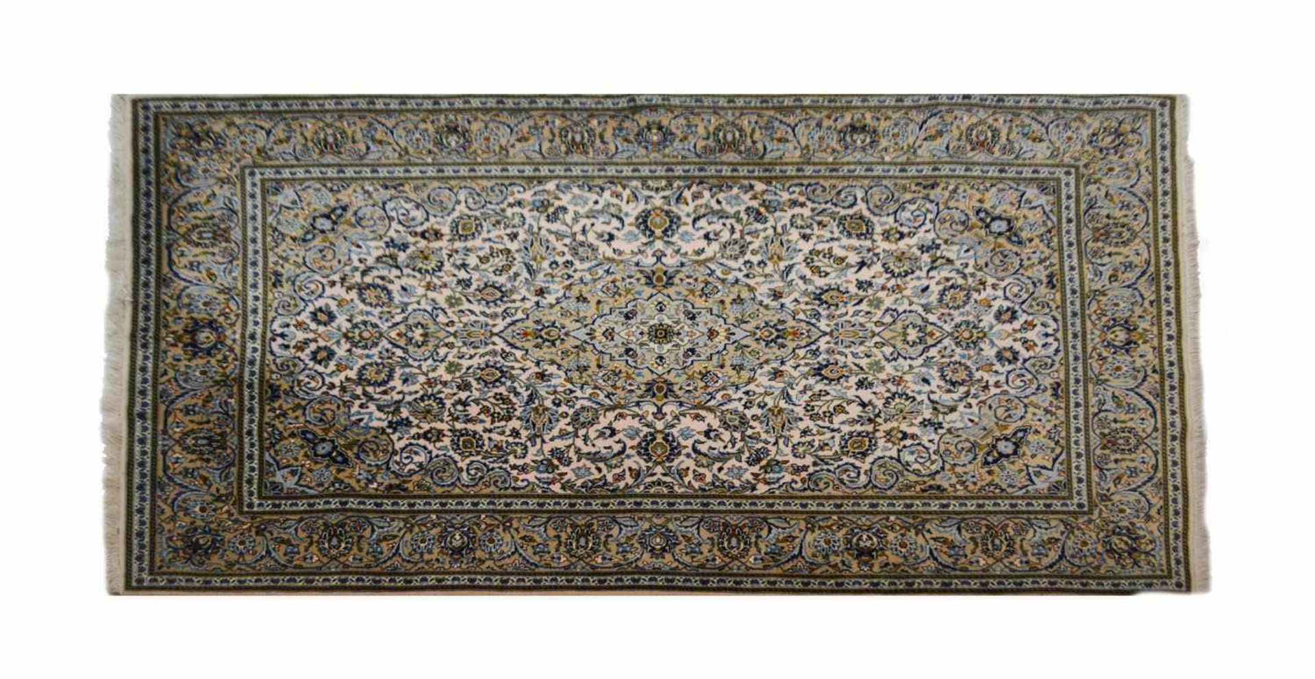 Keschan Persien, Wolle auf Baumwolle, 225 cm x 135 cm