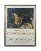 Georges Braque (1881 Argenteuil - 1963 Paris) Hommage a Georges Braque, Ville de Honfleur Salle de