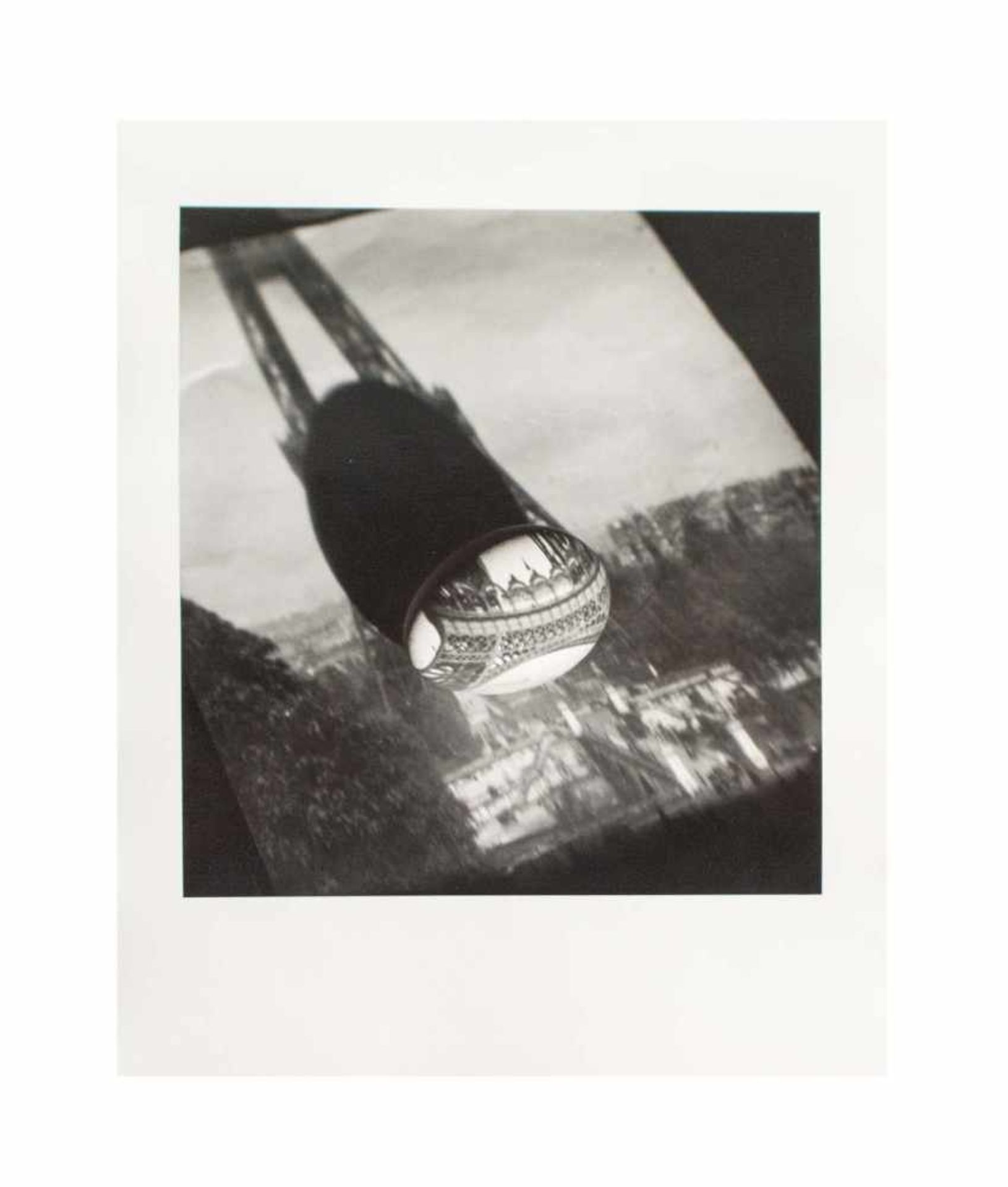 Jaroslav Rössler (1902 Smilov - 1990 Prag) Ei und Eiffelturm, Fotografie/Abstrakte Fotomontage, 30,5