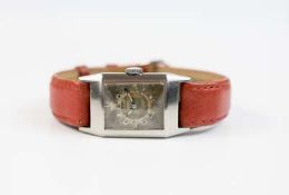 Zodiac Damenarmbanduhr, Incassable, Handaufzug, Gehäuse Edelstahl, Durchmesser 24 mm, Armband Leder,