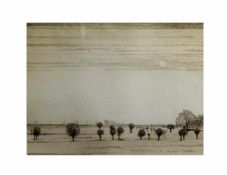 Max Clarenbach (1880 Neuss - 1952 Wittlaer) Paar Niederrheinansichten, Radierungen auf Bütten, 30 cm