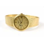 Longines - Geschenk an Karl August Fritz Schiller Herrenarmbanduhr, Automatik, Gehäuse 750 Gelbgold,