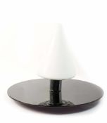 Deckenlampe 'Faretra 48' Artemide, Italien, De Pas, D'Urbino & Lomazzi, Metall, Glas, innen mit '