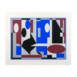 Victor Vasarely (1908 Pecs - 1997 Annet-sur-Marne) (F) Abstrakte Komposition, Farbserigrafie auf