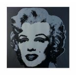 Andy Warhol (1928 Pittsburgh - 1987 New York) (F) Marilyn Monroe, Farbserigrafie auf Karton, 91 cm x