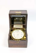 Marinechronometer der RAU VIII Deutschland, Bremerhaven, Firma W. G. Ehrlich, 1930er Jahre,