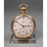 ROLEX TASCHENUHR / pocket watch, 1. H. 20. Jh., Schweiz / England, Firma Rolex / Genf, Kronenaufzug,