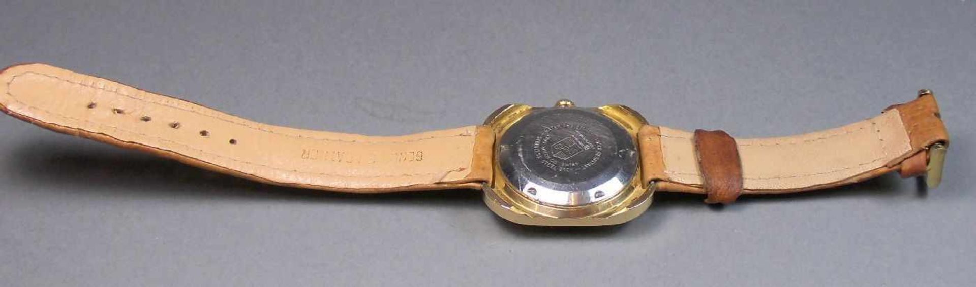 VINTAGE ARMBANDUHR ORIS "SPORTSTAR" AUTOMATIC / wristwatch, Swiss made, vergoldetes - Bild 4 aus 4