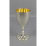 POKAL / WEINKELCH / WEINBECHER/ wine cup, 925er Silber (158 g), England / Sheffield, 1910,