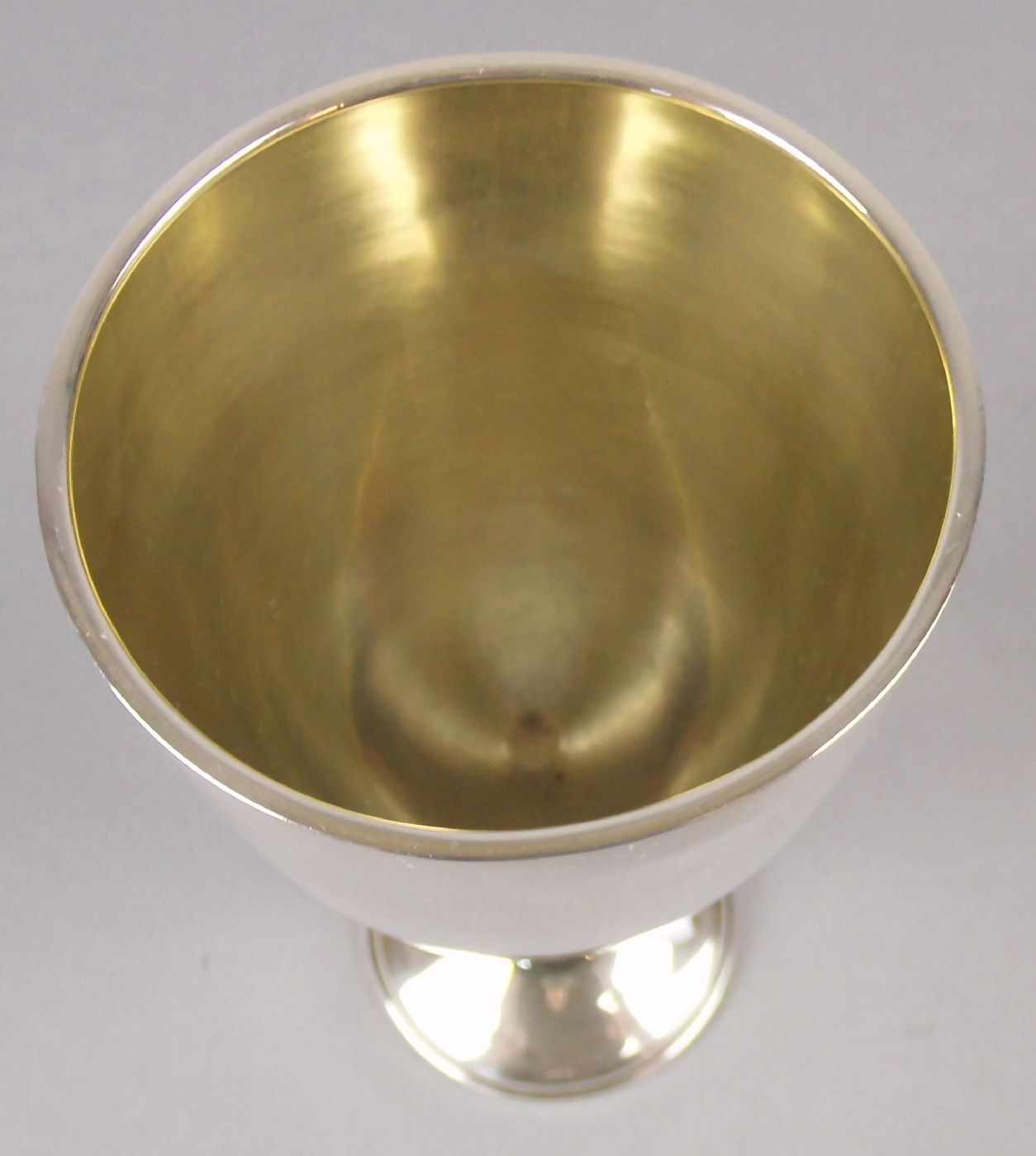 POKAL / WEINKELCH / WEINBECHER/ wine cup, Sterlingsilber (225,57 g), England / London, 1931, - Image 3 of 5