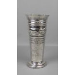 PRÄCHTIGE JAGDLICHE VASE / silver vase, Sterlingsilber (510,28 g), England, London /1892,