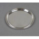 UNTERSETZER / FLASCHENSTAND / silver drip mat, 835er Silber (95 g), deutsch, Firmenpunze: Gebrüder