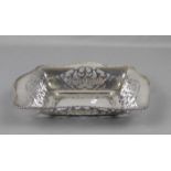 BROTKORB / SCHALE / silver breadbasket, Sterlingsilber (432 g), England, Sheffield / 1940,