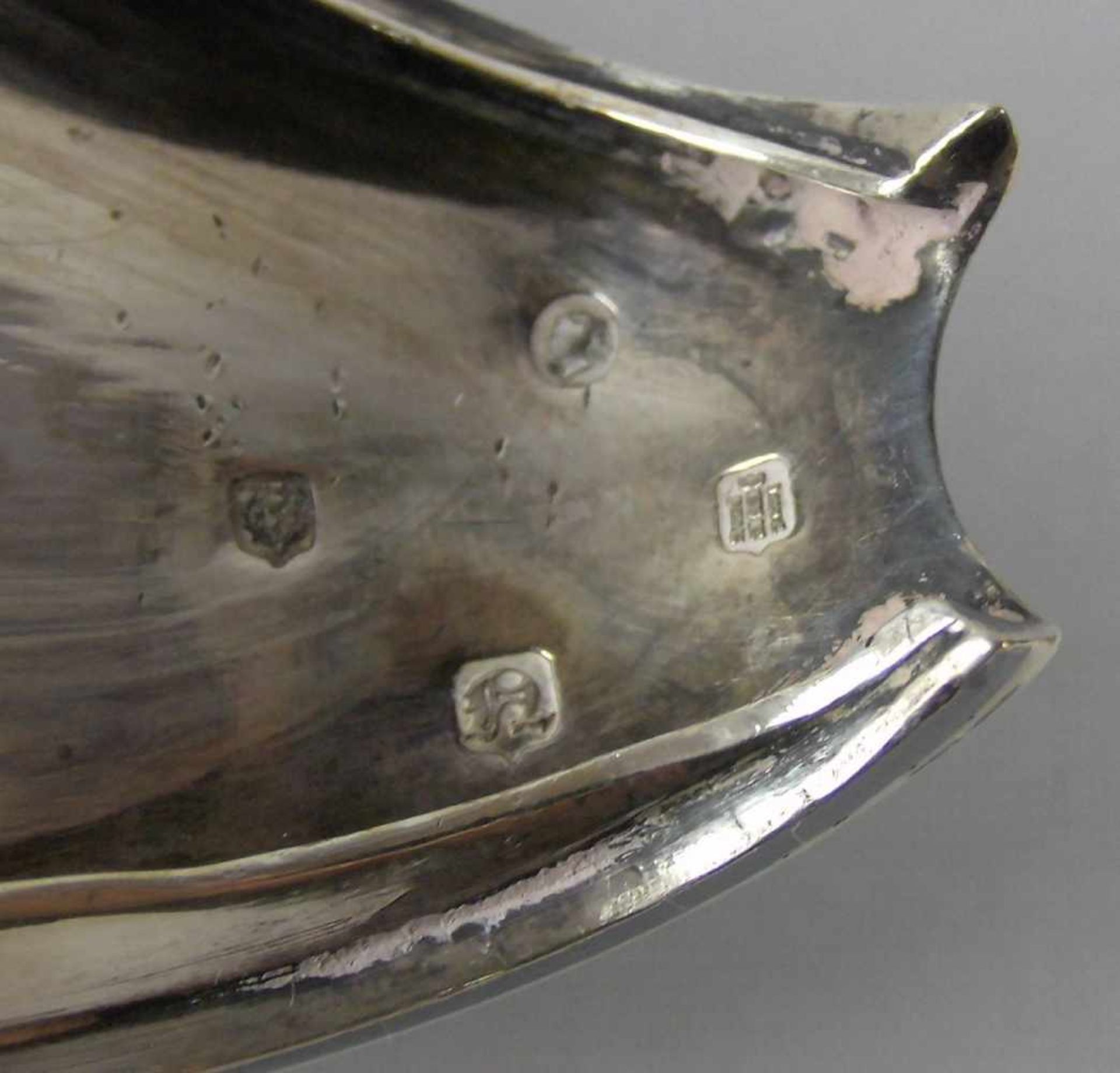 PRÄCHTIGE KARAFFE / WEINKARAFFE / jug, Sterlingsilber (860 g), England, Edinburgh, 1844, - Bild 8 aus 10