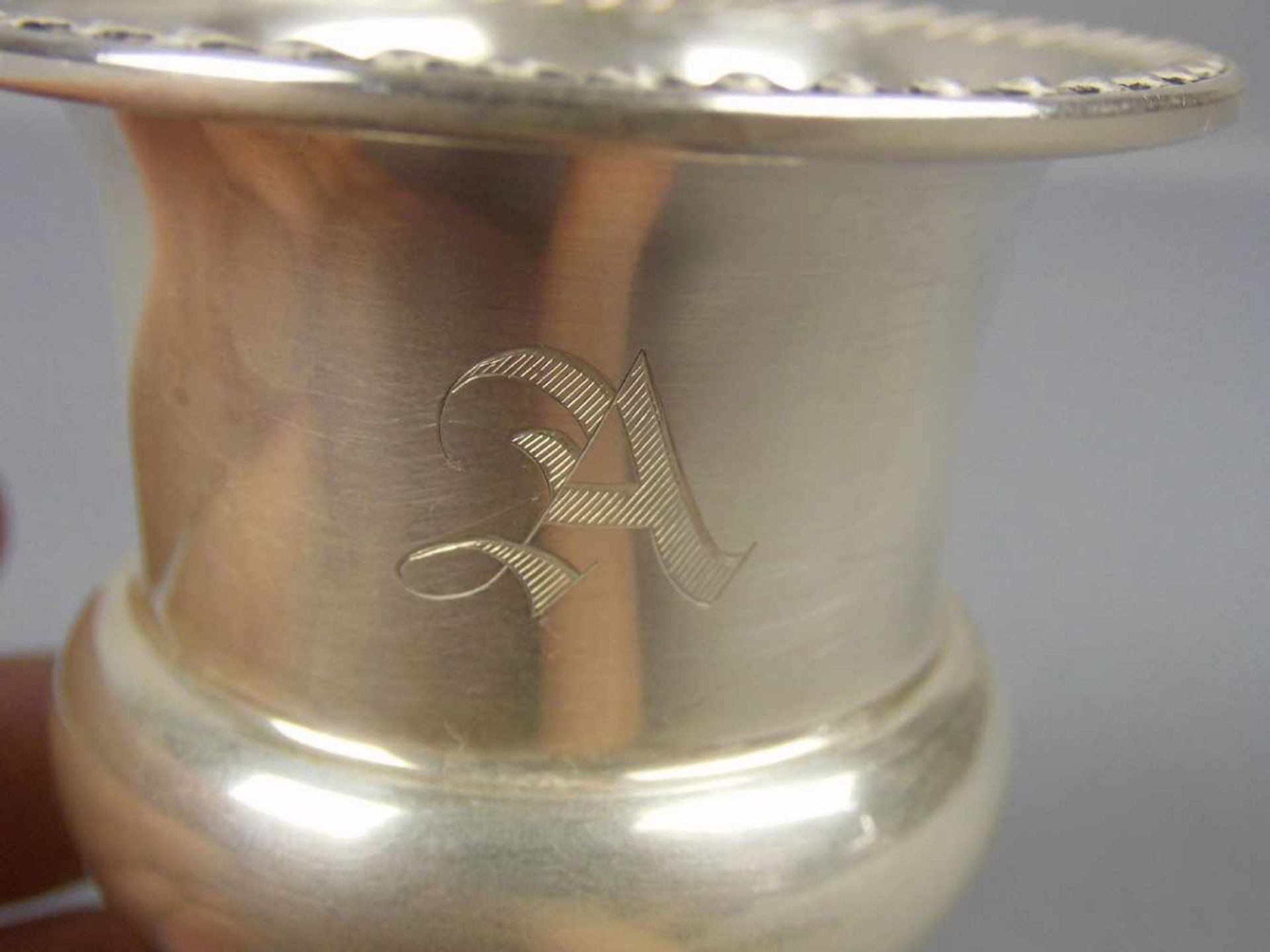 KLEINE VASE, Sterlingsilber (54,52 g), USA, Firma Watson Company / Attleboro - Massachusetts. - Image 2 of 6