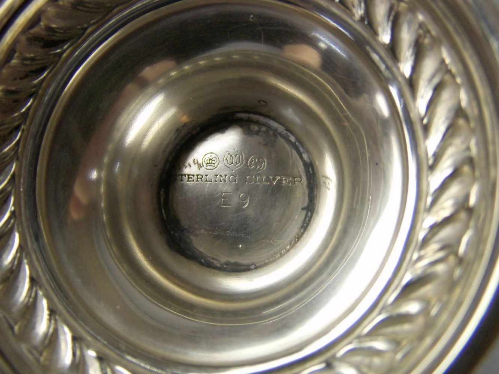 KLEINE VASE, Sterlingsilber (54,52 g), USA, Firma Watson Company / Attleboro - Massachusetts. - Image 6 of 6