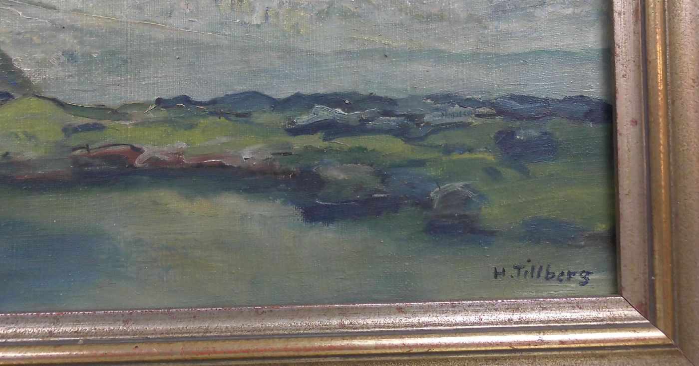 TILLBERG, HARALD (MEISSEN 1877-1955 MÜNCHEN), Gemälde: "Matterhorn", 1. H. 20. Jh., Öl auf Leinwand, - Image 2 of 4
