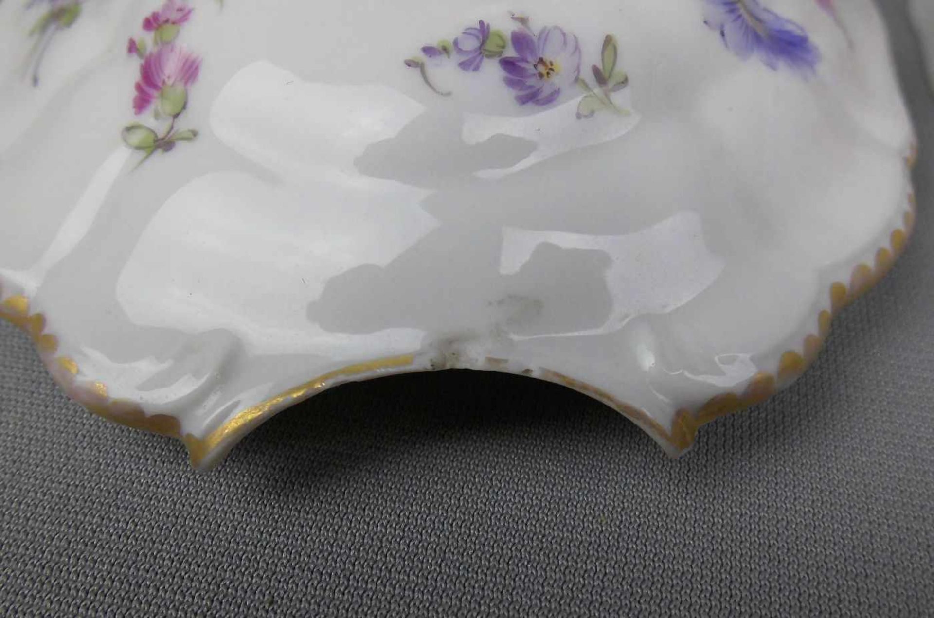 DECKELTERRINE / DECKELDOSE / Compottière / covered bowl, Porzellan, Königliche Porzellan - Bild 6 aus 9