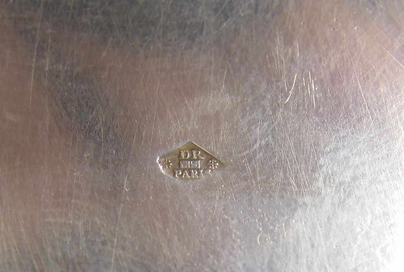 KARAFFE MIT SILBERMONTUREN, Frankreich, Ende 19. Jh. 950er Silber, gepunzt mit Minerva-Marke, und - Image 12 of 12