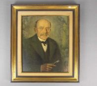 CONRAD, PETER PAUL (1881 Berlin / Paris), Gemälde / painting: "Porträt Max Planck", Öl auf