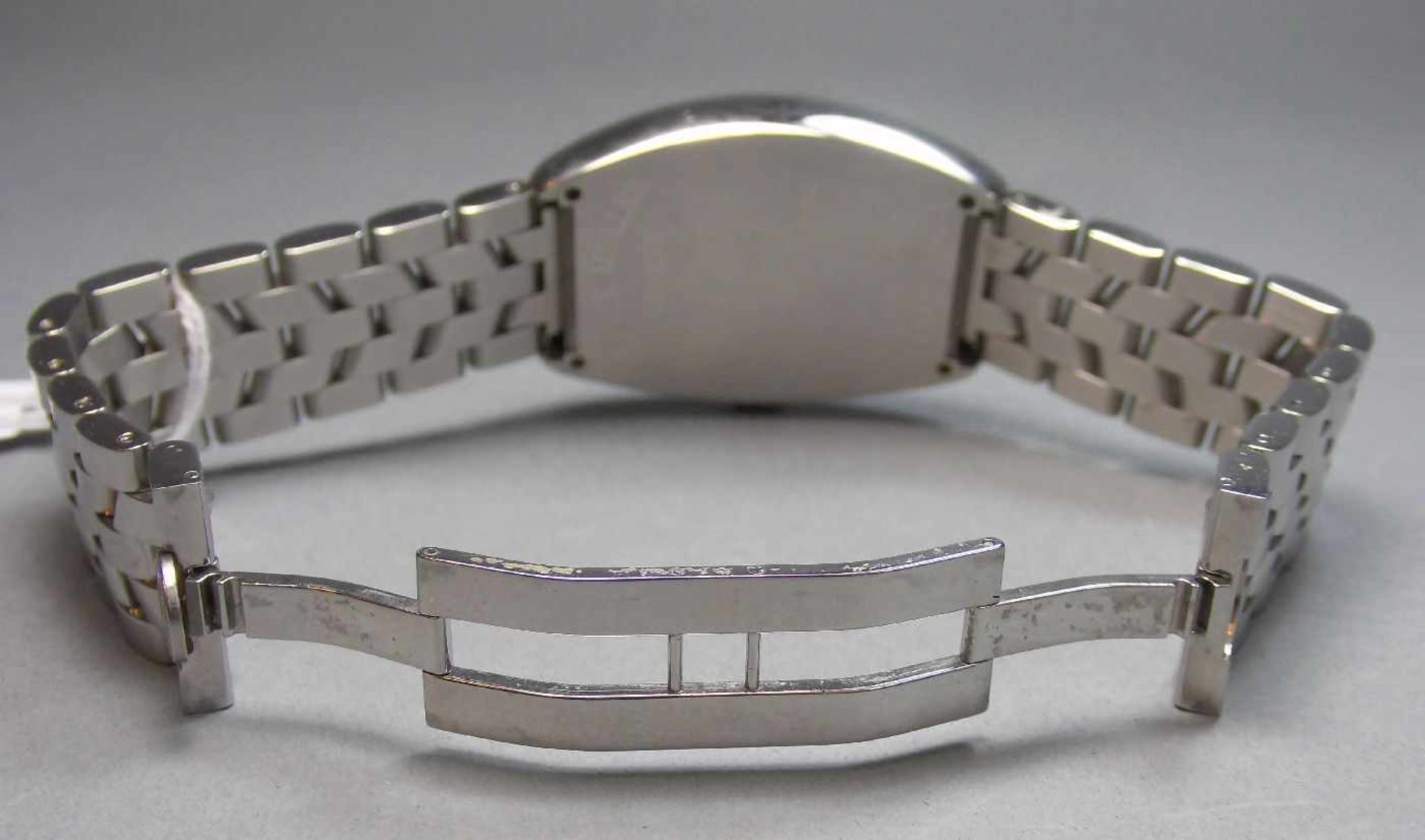 FRANK MULLER HERRENARMBANDUHR "CASABLANCA" / wristwatch, Edelstahl, tonnenform, Automatic, Ref. - Bild 3 aus 4