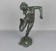 DEGAS, EDGAR (1834-1917), Skulptur / sculpture: "Tänzerin, ihre rechte Fußsohle betrachtend", auf
