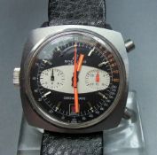 VINTAGE ARMBANDUHR: BREITLING CHRONOGRAPH CHRONO-MATIC / wristwatch, 1969, Manufaktur Breitling /