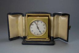 KLEINE ZENITH REISEUHR / REISEWECKER / alarm clock, 1. H. 20. Jh., Manufaktur Zenith Watch Co./