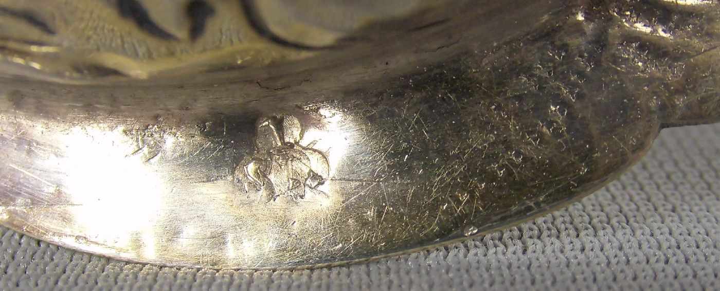 BAROCKES AUGSBURGER ZIBORIUM / MESSKELCH von 1773-1775 / Silver Chalice, Silber (390 g), mit - Image 13 of 14