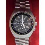 OMEGA ARMBANDCHRONOGRAPH SPEEDMASTER, sog. MARK IV PROFESSIONAL / wristwatch, Automatik, Ref.: