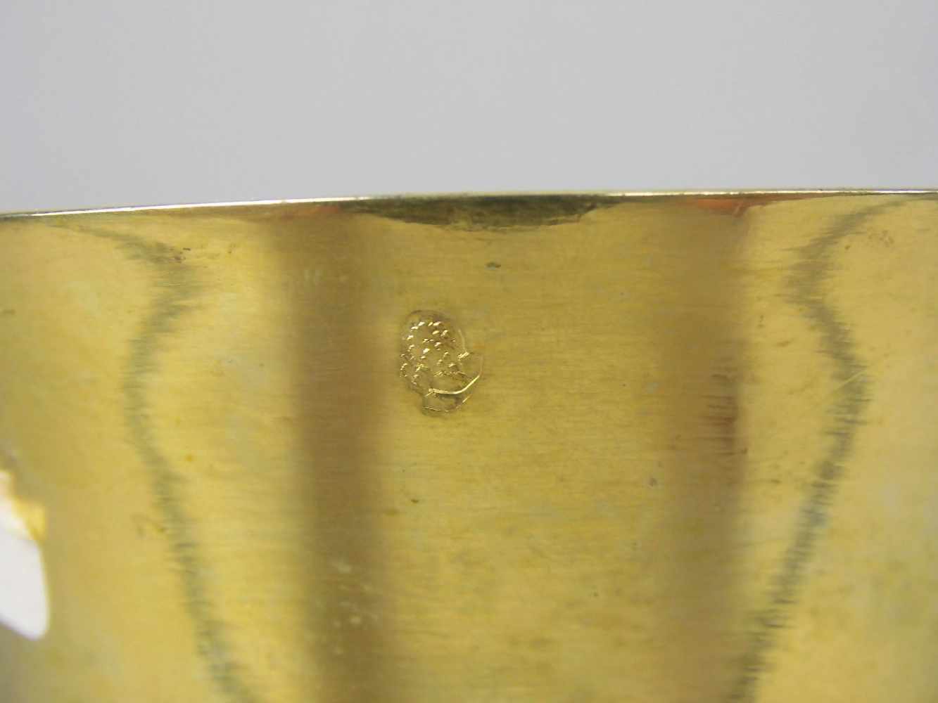 BAROCKES AUGSBURGER ZIBORIUM / MESSKELCH von 1773-1775 / Silver Chalice, Silber (390 g), mit - Image 3 of 14